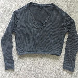 Long Sleeve Crop Top